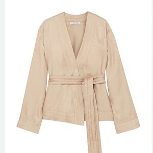 Deitas twill silk Luna jacket